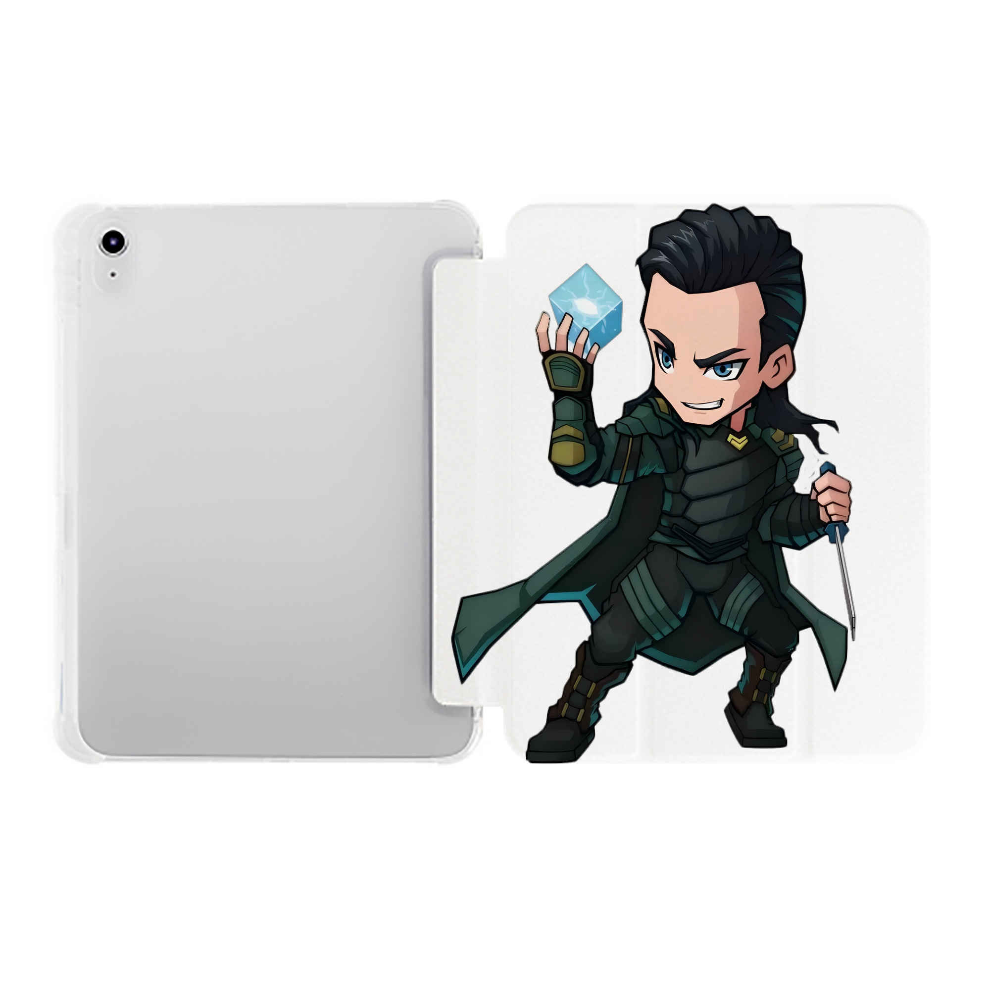 （画像用） アベンジャーズ The Avengers IPad ケース ペン収納付き 三つ折りスタンド PUレザー×シリコン 対応機種9.5/10.5/10.9インチ